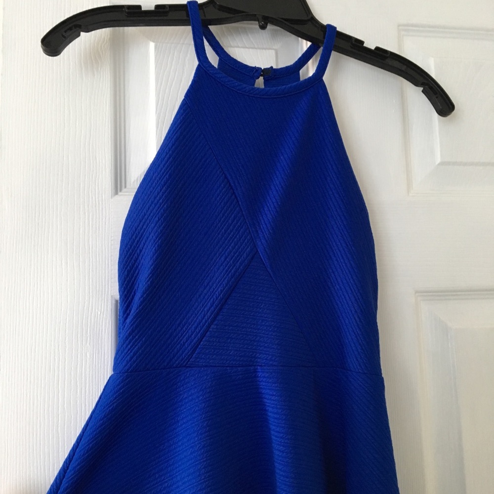 Bue skater dress!